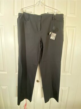 Lane Bryant Black Tailored Dress Pants
